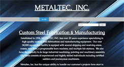 Desktop Screenshot of metaltecinc.com